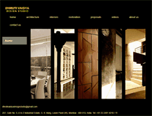 Tablet Screenshot of dhrutivaidya.com